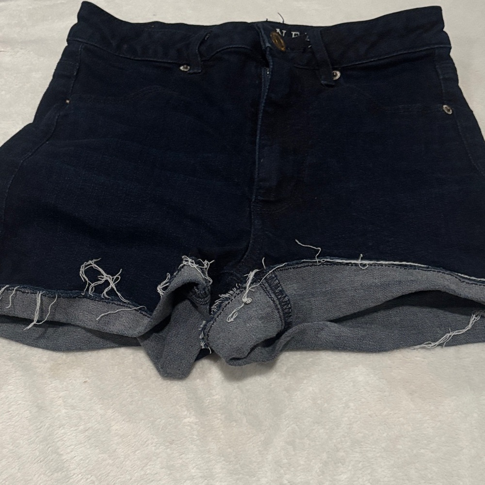 ⭐️2/$10 - American Eagle Outfitters Dark Indigo Jean Shorts
